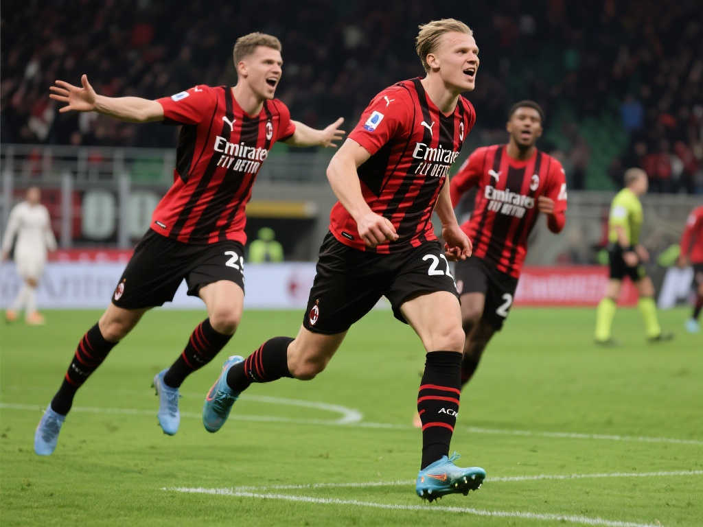 荷兰飞人双响炮!米兰破雾重拾斗志 荷兰飞人双响炮!米兰破雾重拾斗志